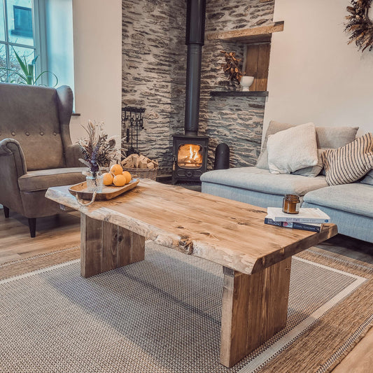 LINA Chunky Live / Waney Edge Coffee Table image 1
