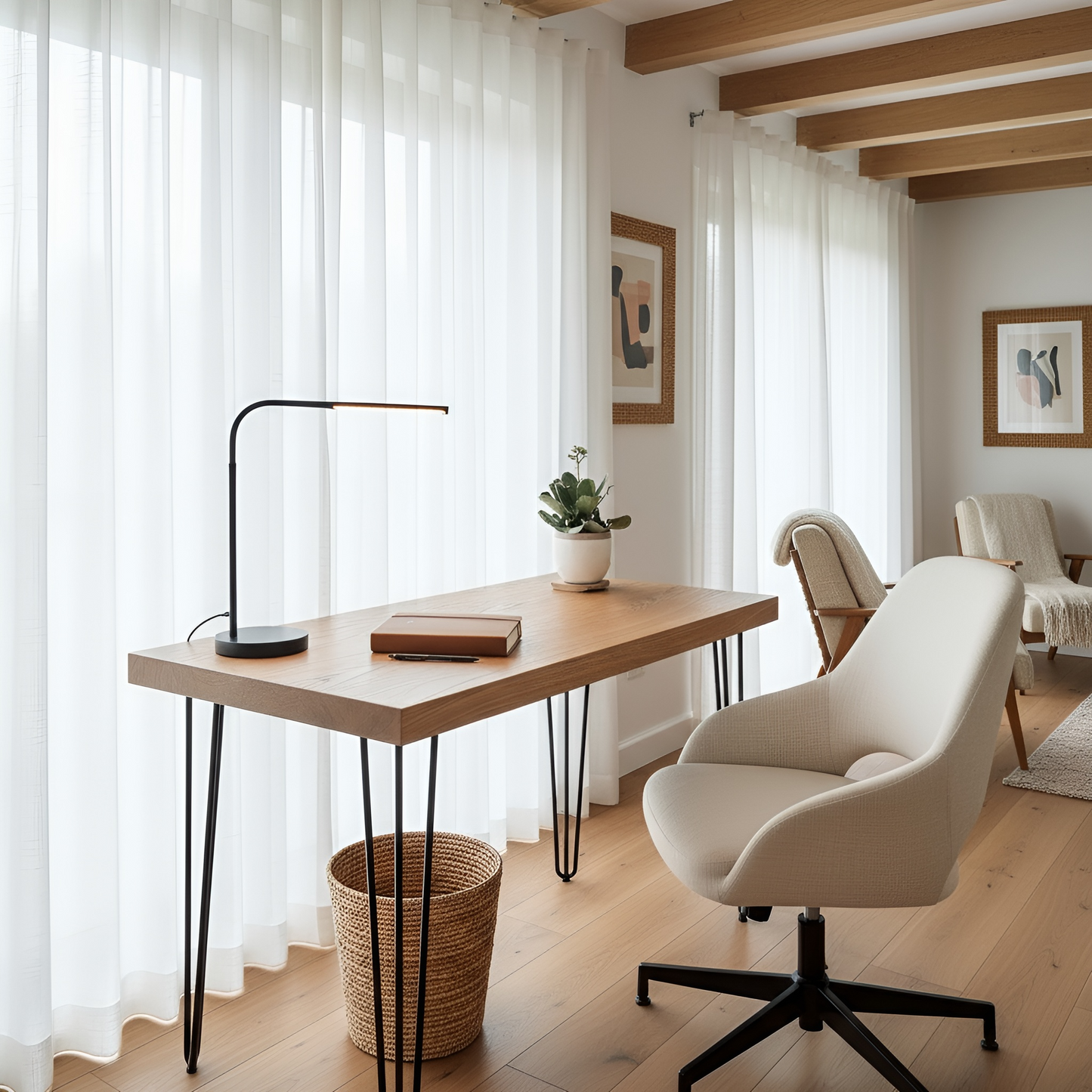 LARIA Oak Study Table / Desk