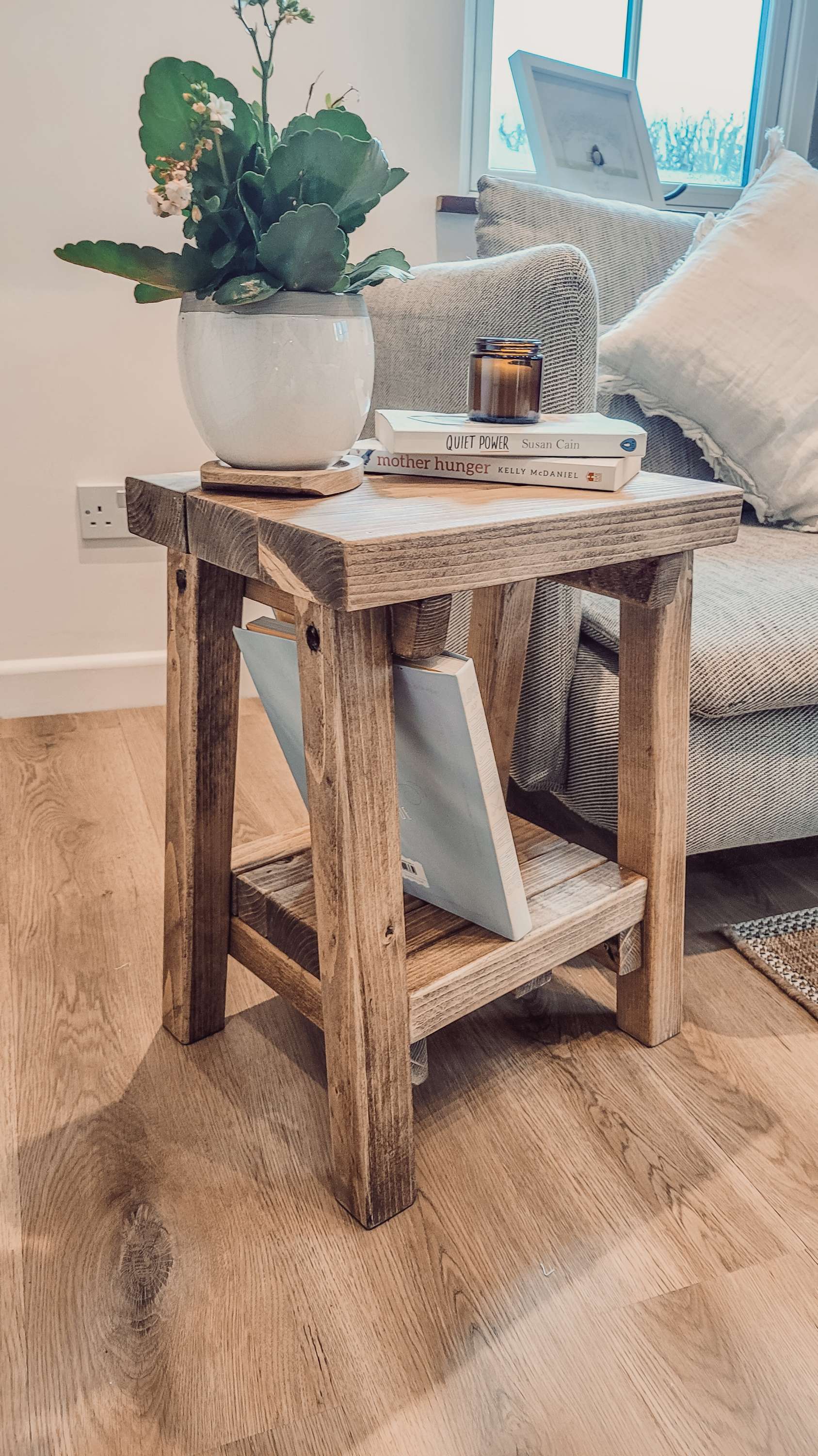 SIERA Side Table With Storage image 2