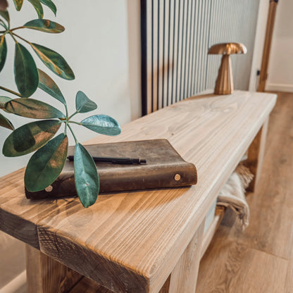 ROME Solid Wood Chunky TV Unit
