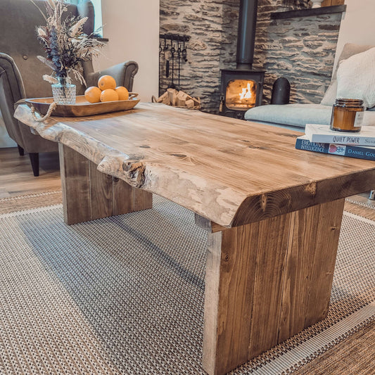 LINA Chunky Live / Waney Edge Coffee Table image 10