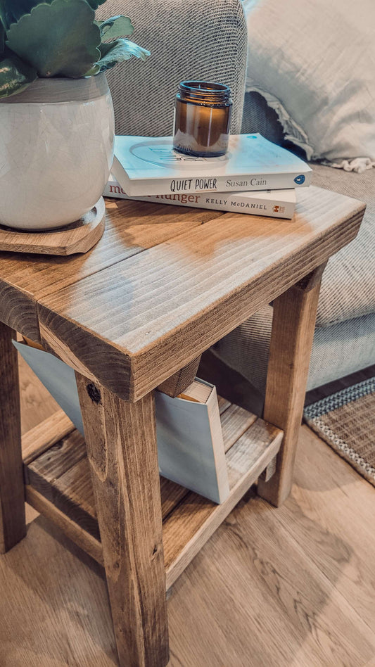 SIERA Side Table With Storage image 1