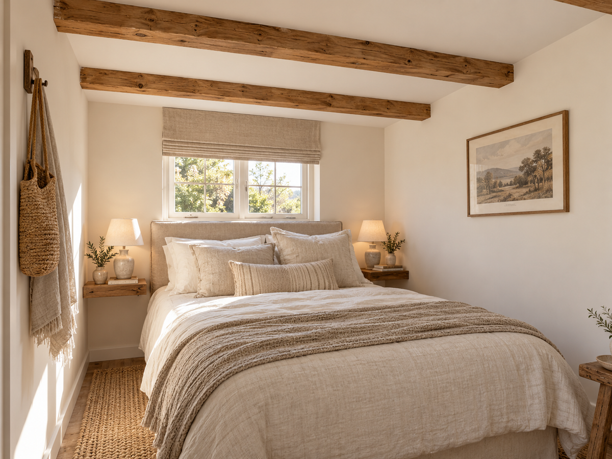 BOX BEAM | Real Wood Ceiling Beam Hollow Lightweight Wooden Ceiling Beam | Rustic Farmhouse