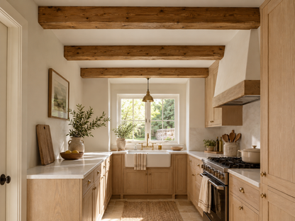 BOX BEAM | Real Wood Ceiling Beam Hollow Lightweight Wooden Ceiling Beam | Rustic Farmhouse