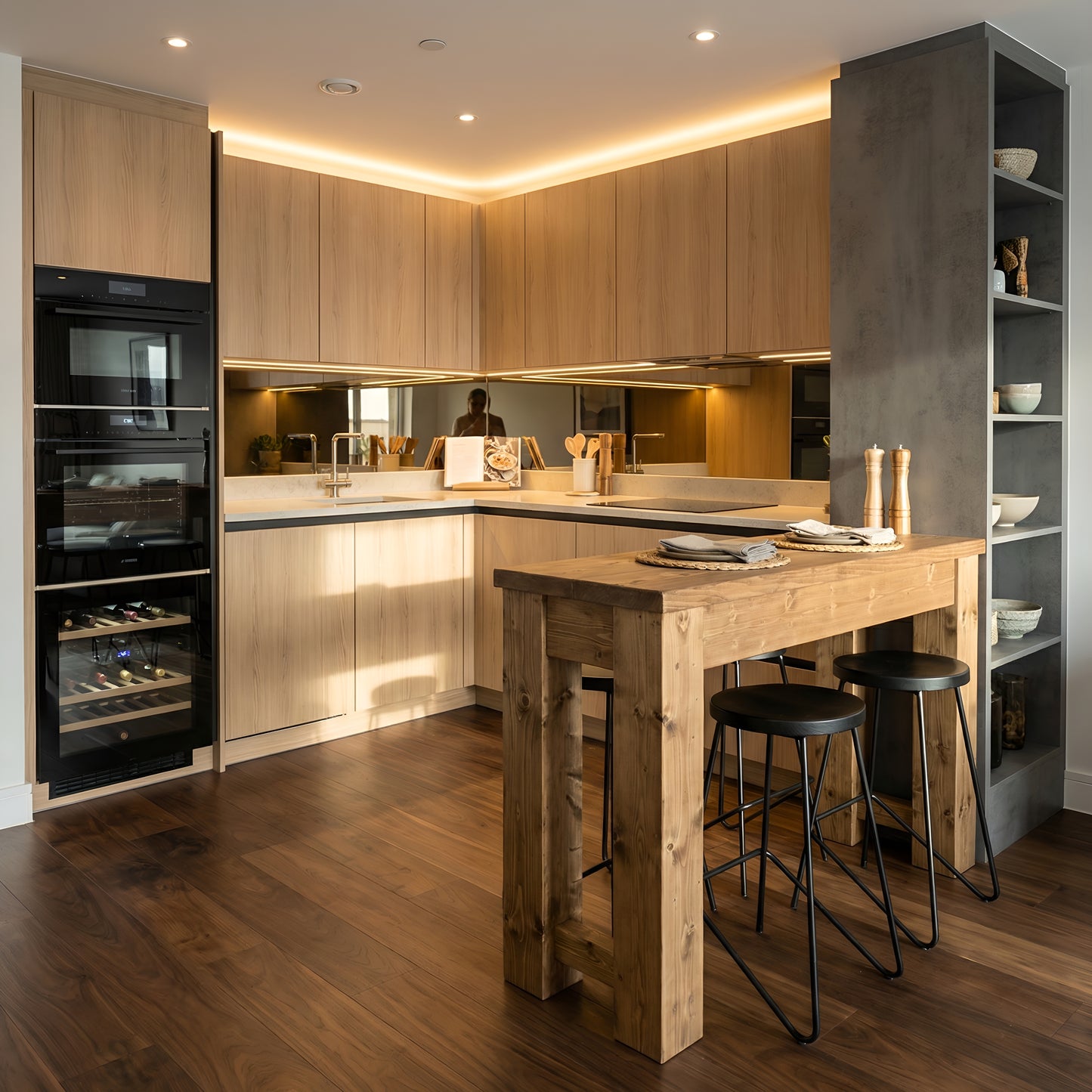 Canyon Solid Wood Table / Breakfast Bar / Console Unit