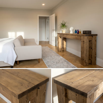 Canyon Solid Wood Table / Breakfast Bar / Console Unit