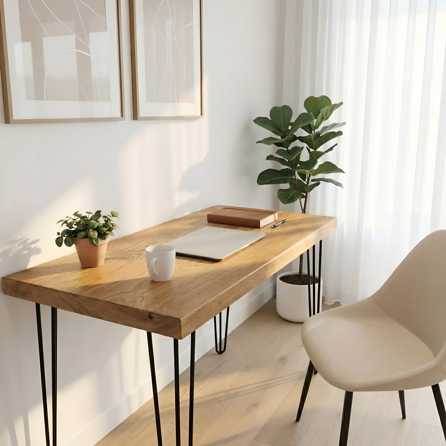 LARIA Oak Study Table / Desk