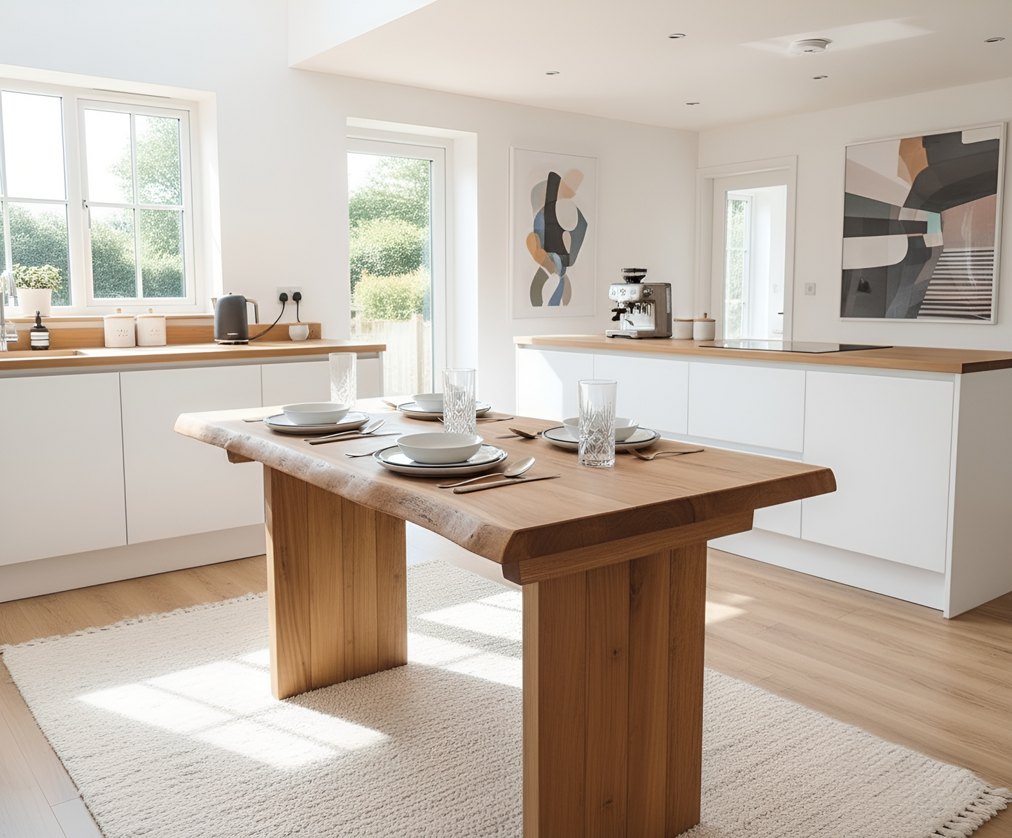 NORA Live / Waney Edge Dining Table