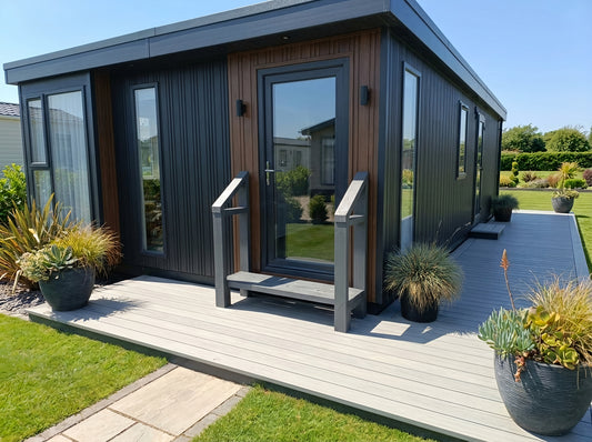 Outdoor Stairs Kit For Caravan and Lodges / Outdoor Wooden Stairs