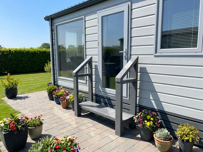 Outdoor Stairs Kit For Caravan and Lodges / Outdoor Wooden Stairs