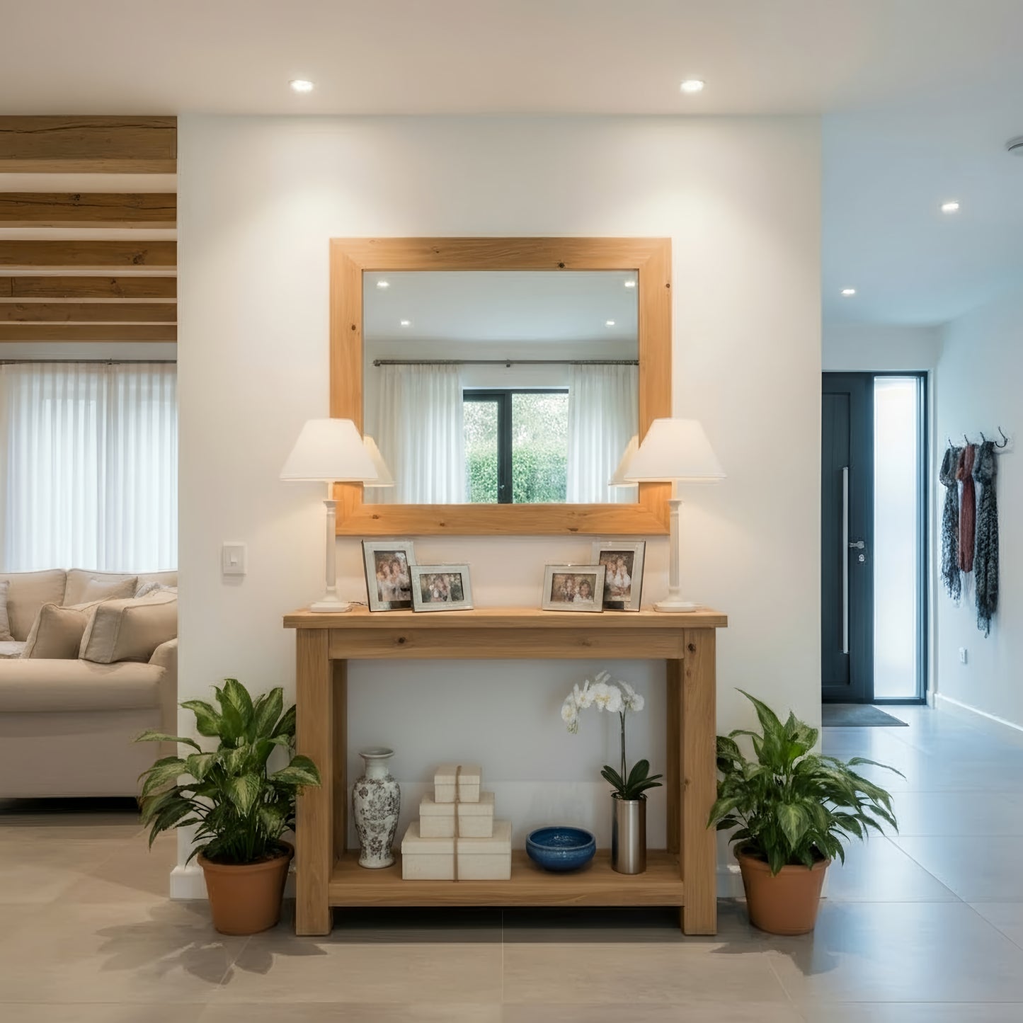 POLO Solid Wood Console Table