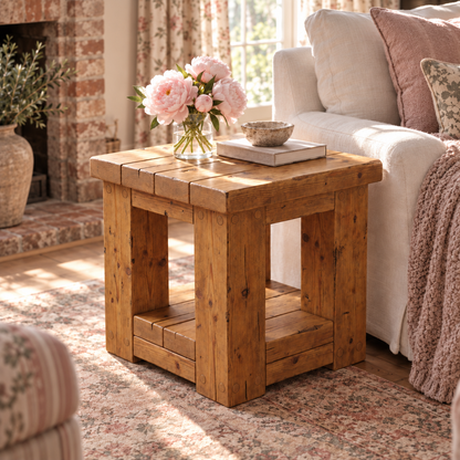 POLO Side Table Solid Wood Coffee Table