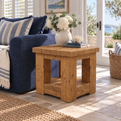 POLO Side Table Solid Wood Coffee Table