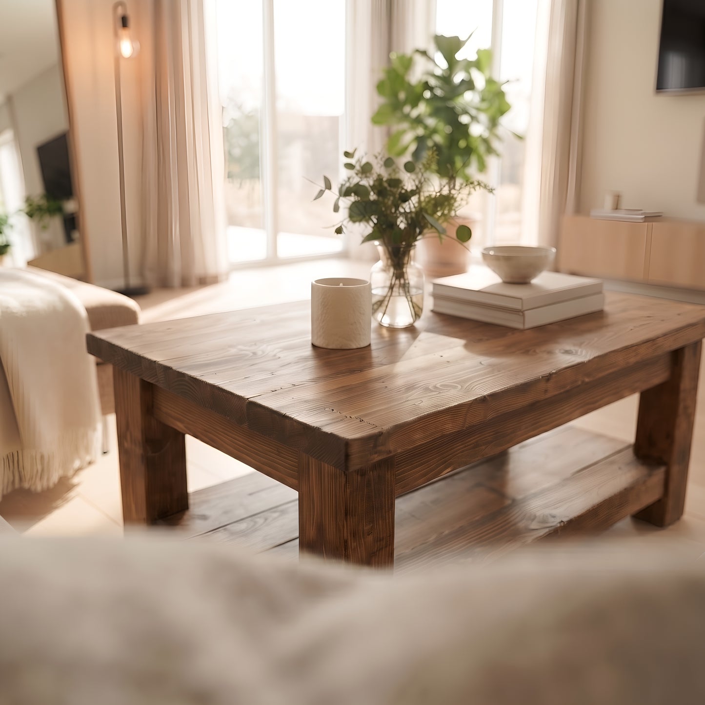 POLO Coffee Table Solid Wood