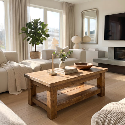 POLO Coffee Table Solid Wood