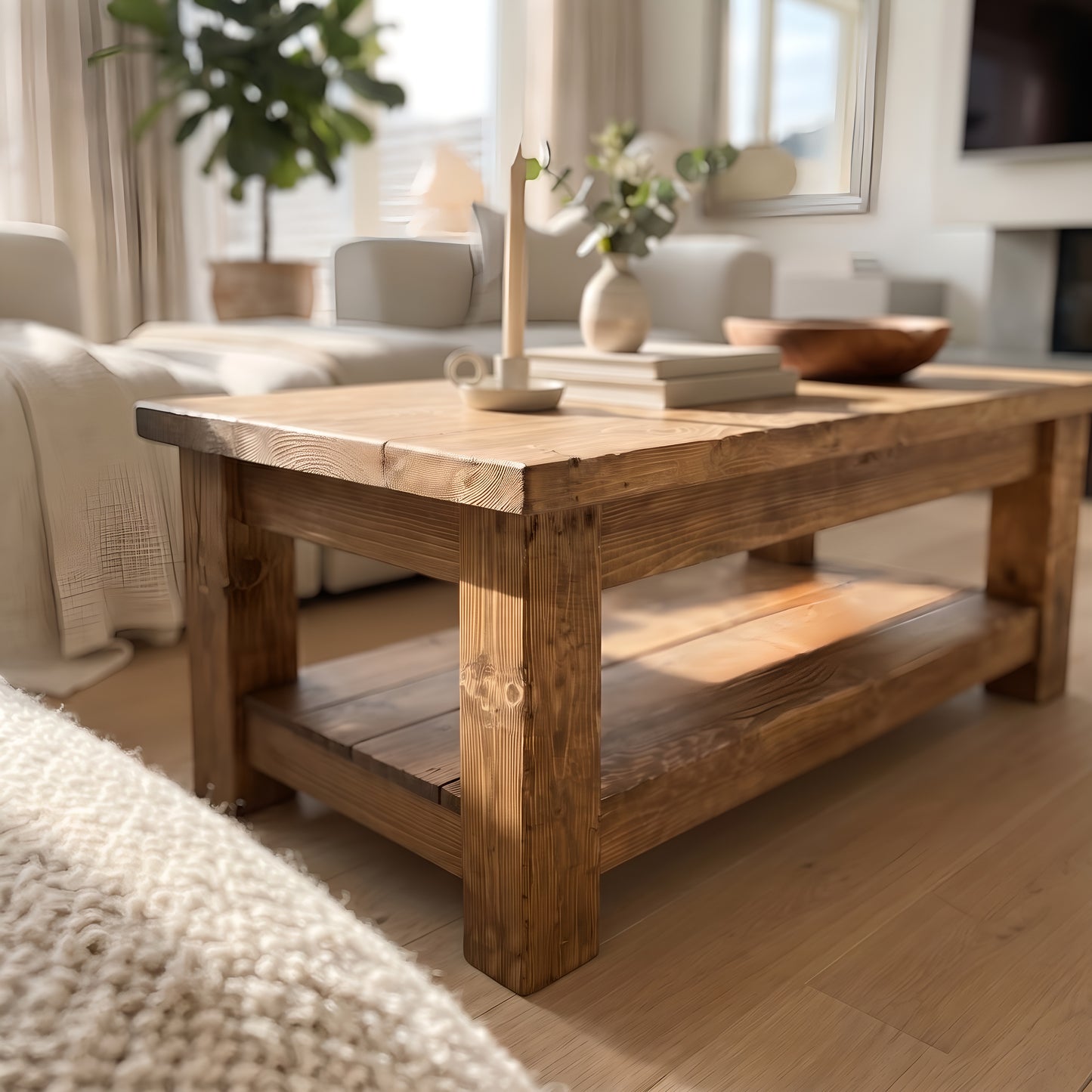 POLO Coffee Table Solid Wood
