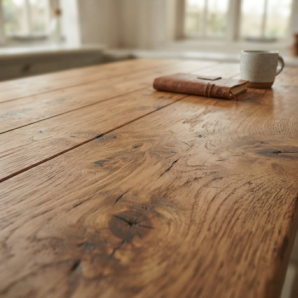 HIGHLAND Solid Wood Kitchen Island With Shelf / Breakfast Bar