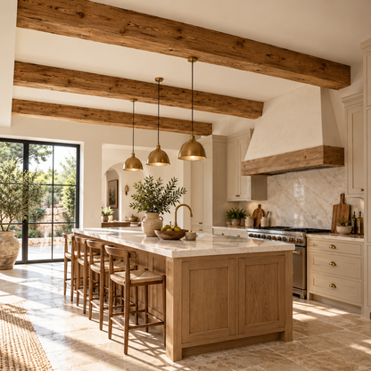 BOX BEAM | Real Wood Ceiling Beam Hollow Lightweight Wooden Ceiling Beam | Rustic Farmhouse