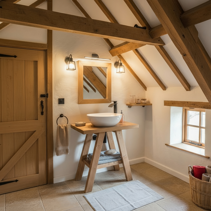 VERA Wooden Vanity and Shelf Storage | Tribe Joinery