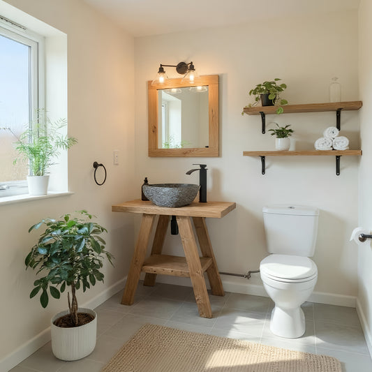 VERA Wooden Vanity and Shelf Storage | Tribe Joinery
