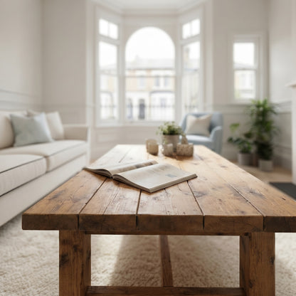 WILDCROFT Coffee Table Solid Wood