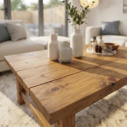 WILDCROFT Coffee Table Solid Wood