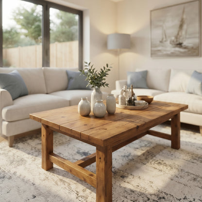 WILDCROFT Coffee Table Solid Wood