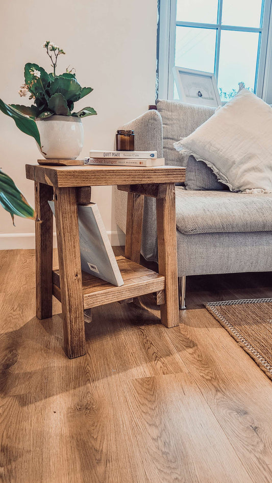 SIERA Side Table With Storage image 0