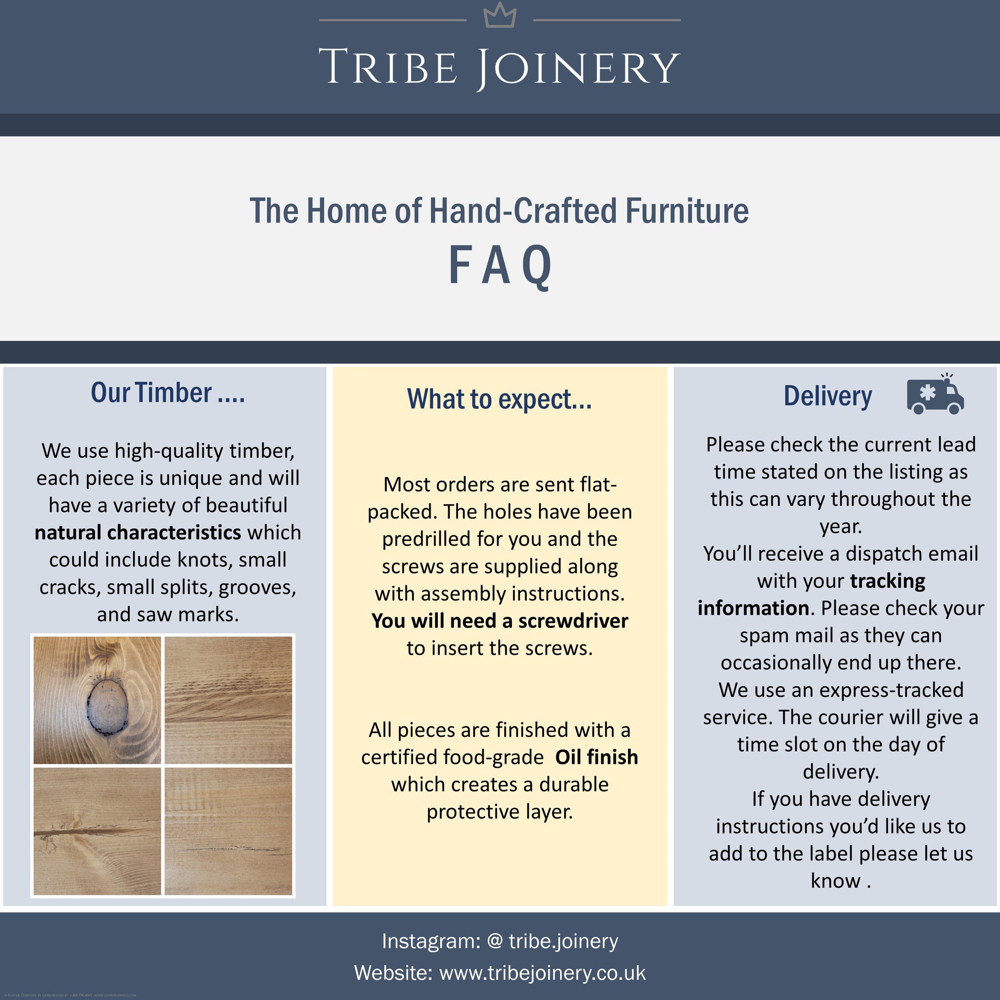TIVIA Rustic Chunky Wooden Round Dining Table With Hairpin Legs image 8