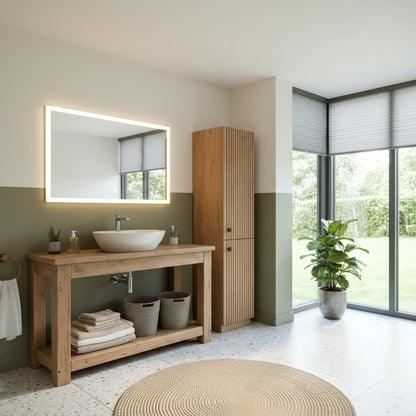 POLO Solid Wood Bathroom Vanity