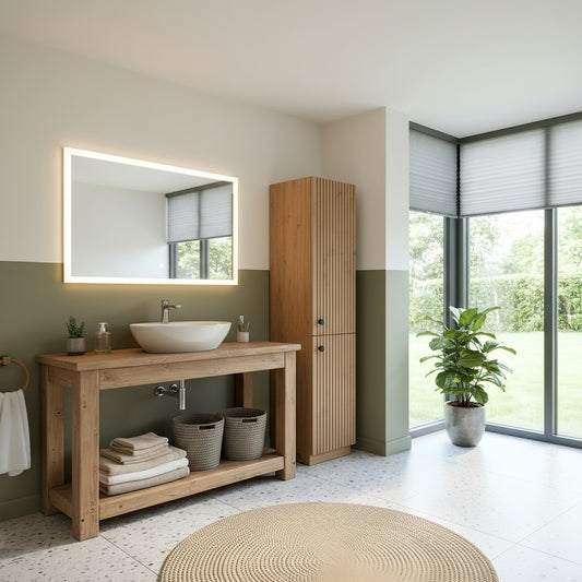 POLO Solid Wood Bathroom Vanity