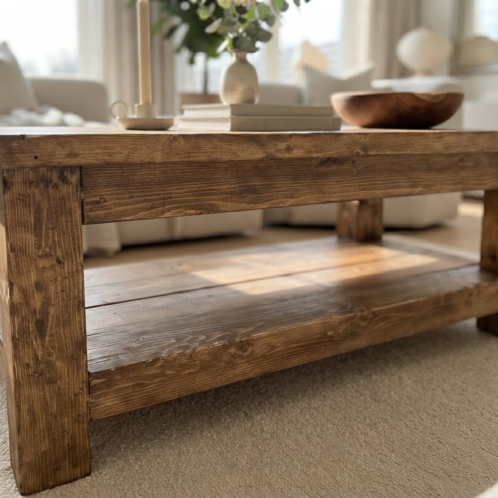 POLO Coffee Table Solid Wood